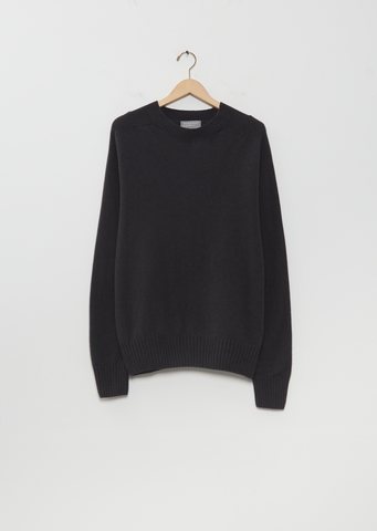 Merino Cashmere Seamless Sweater — Ash
