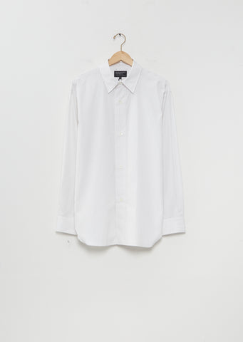 Pencil Cotton Striped Relaxed Shirt