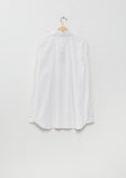Pencil Cotton Striped Relaxed Shirt