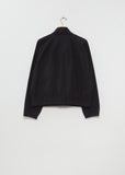 Crisp Cotton Poplin Track Jacket