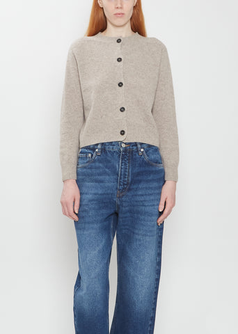 Small Crew Neck Cardigan
