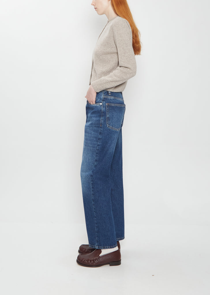Small Crew Neck Cardigan