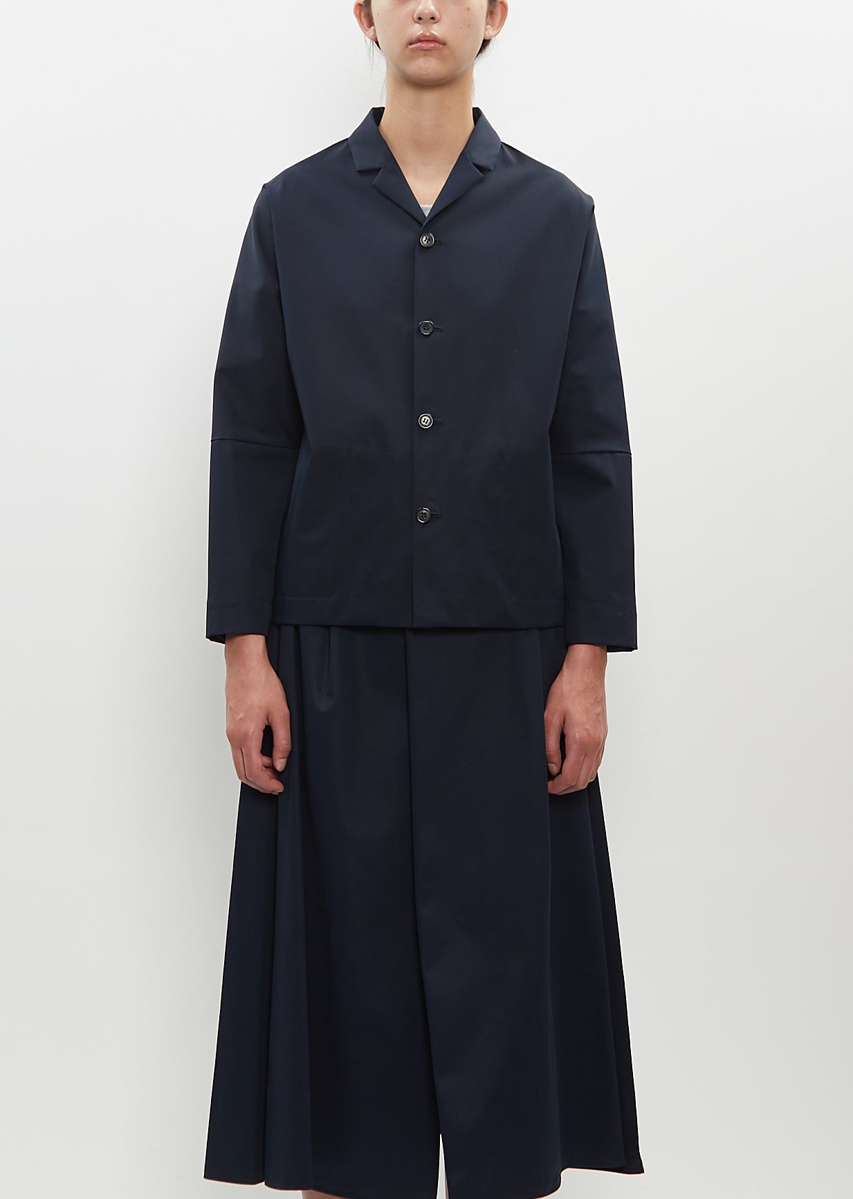 Technical Cotton Special Paneled Jacket — Moon Night – La