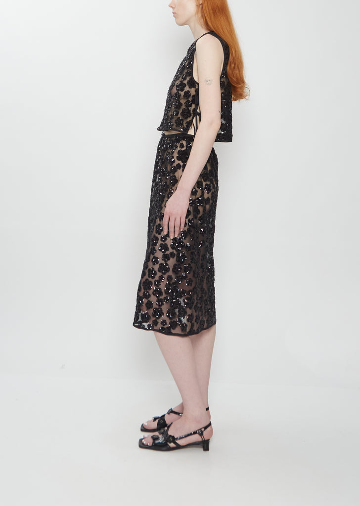 Bria Embroidered Skirt