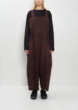 Oversized Cotton Wool Overalls