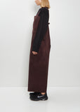 Oversized Cotton Wool Overalls