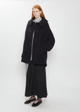 Arranged Mosser Wool Short Coat