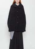 Arranged Mosser Wool Short Coat