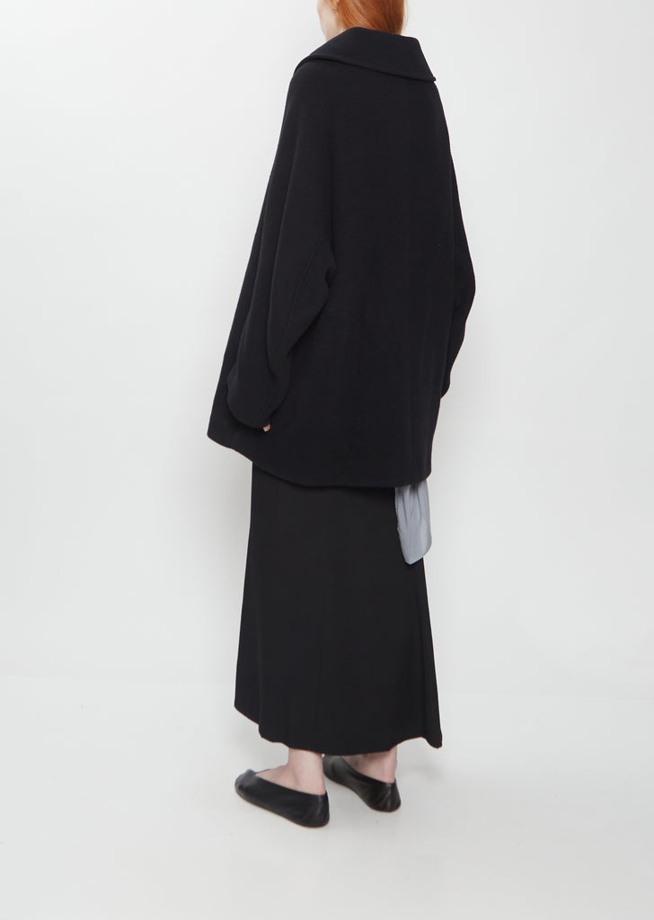 Arranged Mosser Wool Short Coat