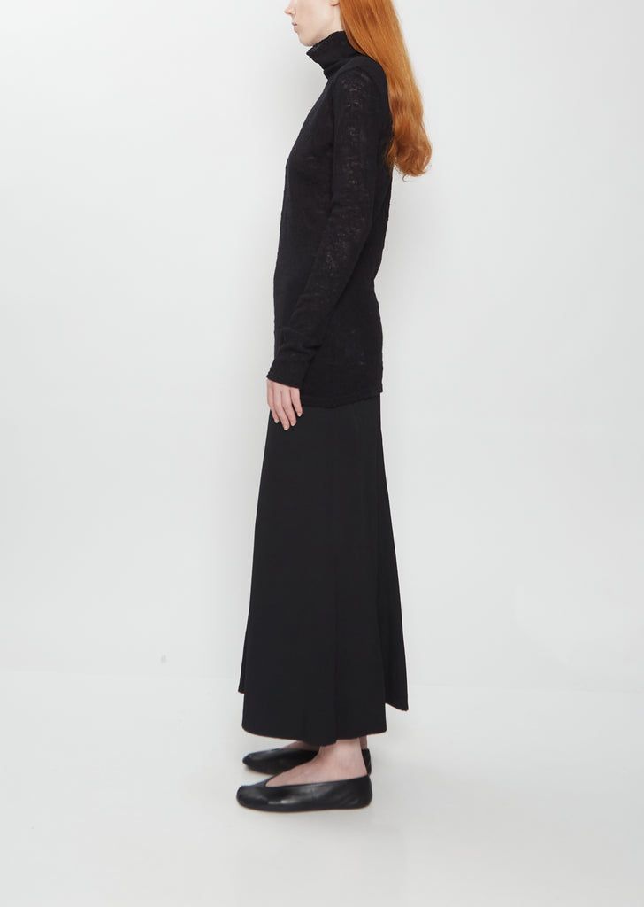 Bottleneck Wool Turtleneck