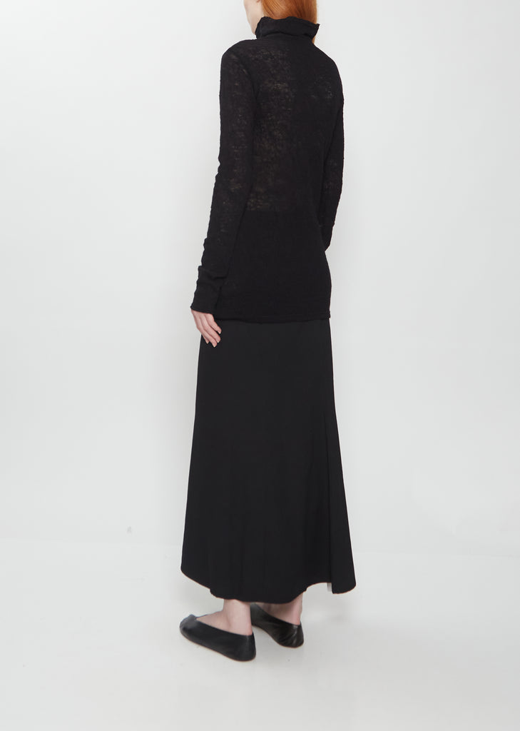 Bottleneck Wool Turtleneck