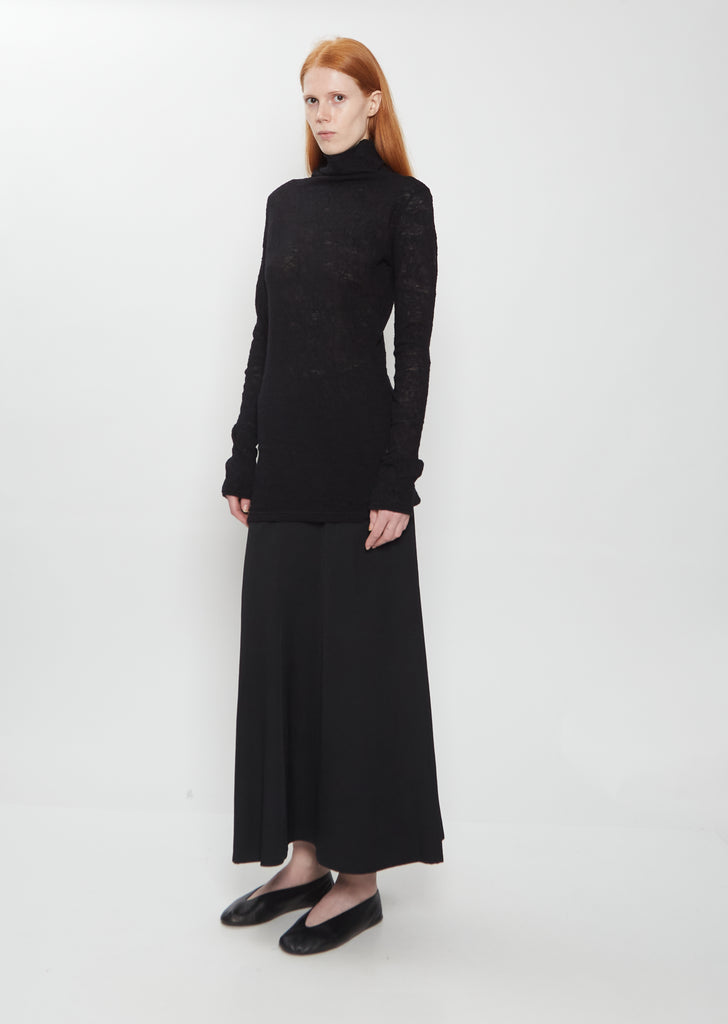 Bottleneck Wool Turtleneck