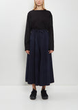 Cotton Wool Gathered Pants