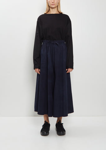 Cotton Wool Gathered Pants