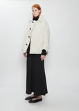 Arranged Padded Taslan Oxford Coat