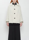 Arranged Padded Taslan Oxford Coat