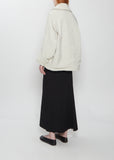 Arranged Padded Taslan Oxford Coat