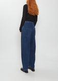 Side Braid Denim Pant
