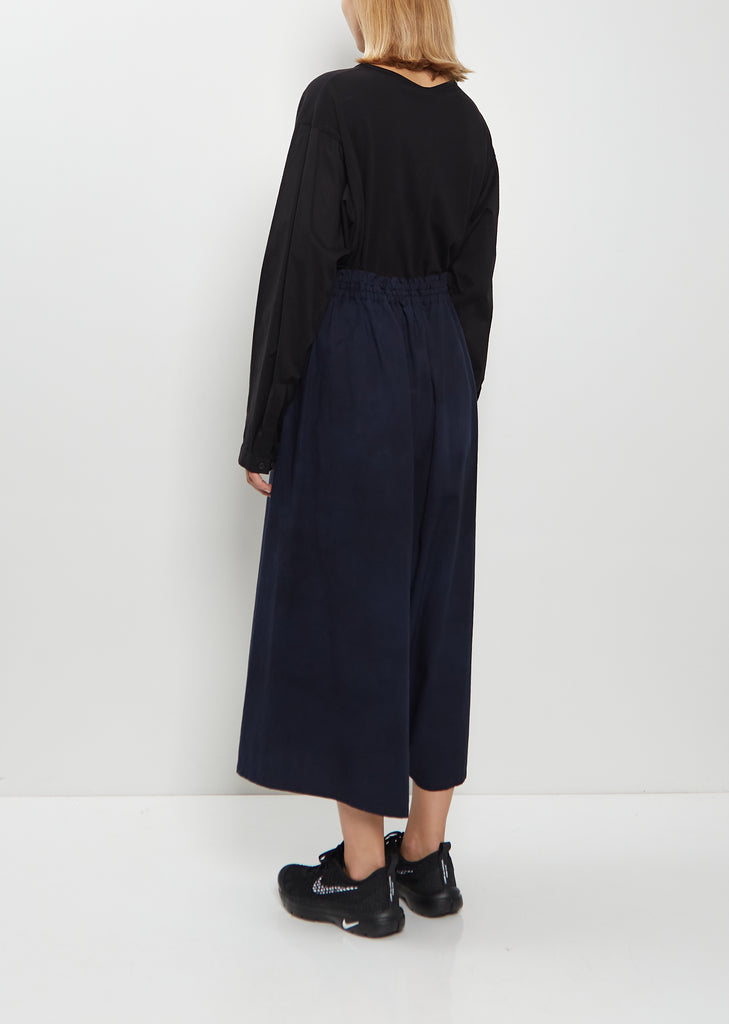 Cotton Wool Gathered Pants