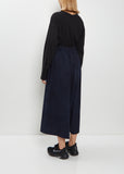 Cotton Wool Gathered Pants