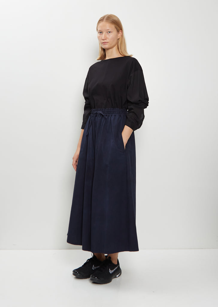 Cotton Wool Gathered Pants