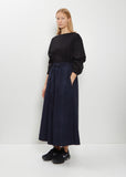 Cotton Wool Gathered Pants