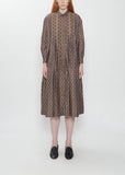 Blow Bloom Cotton Silk Dress