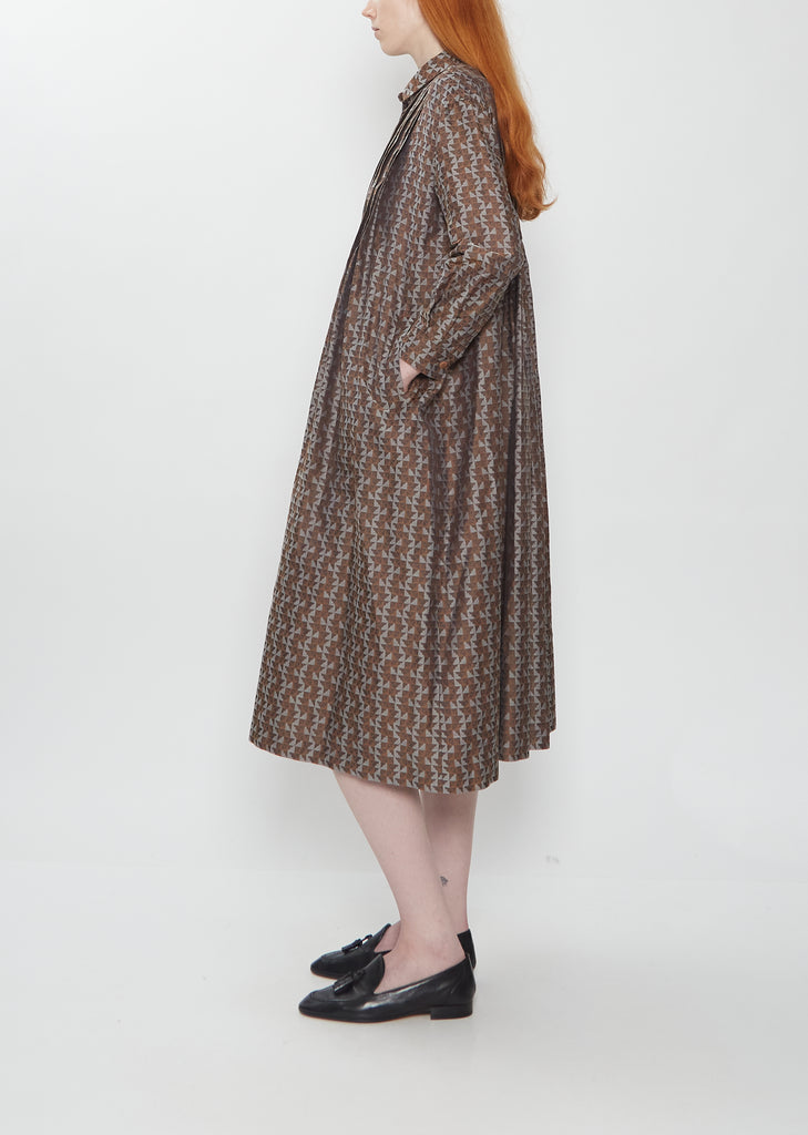 Blow Bloom Cotton Silk Dress