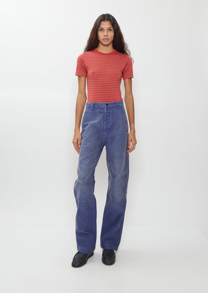 Organic Cotton Moleskin Pants