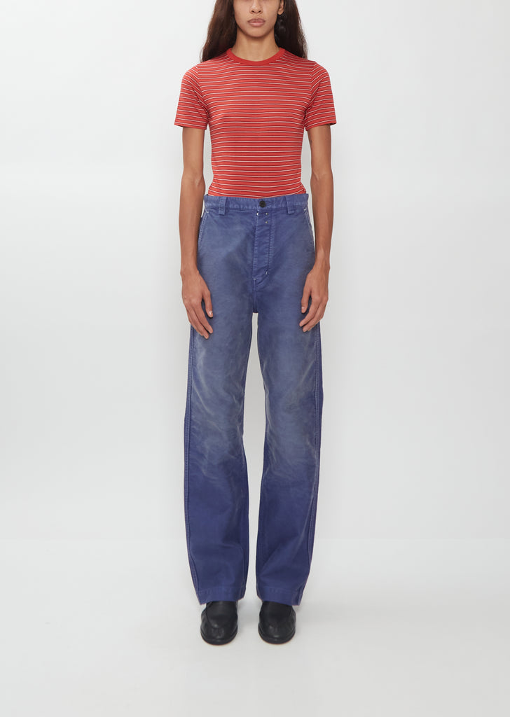 Organic Cotton Moleskin Pants