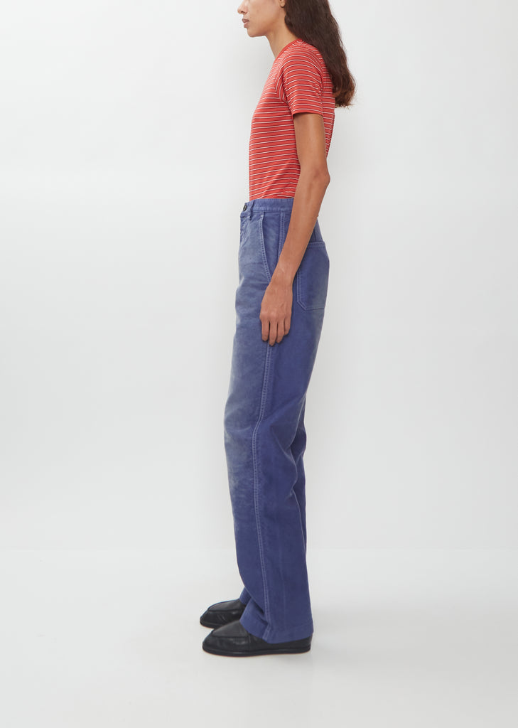 Organic Cotton Moleskin Pants