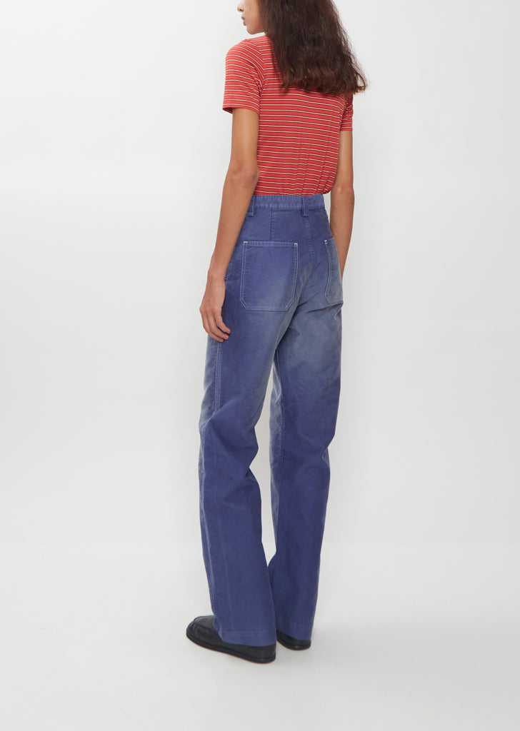 Organic Cotton Moleskin Pants