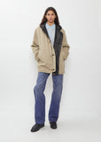 Reversible Wool Nappa Leather Coat