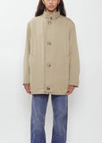 Reversible Wool Nappa Leather Coat