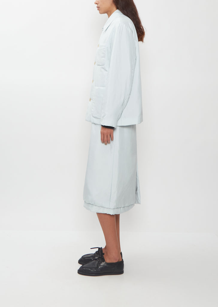 Light Silk Padded Blouson