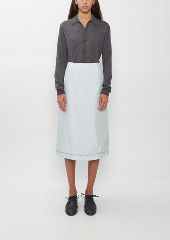 Light Silk Padded Skirt