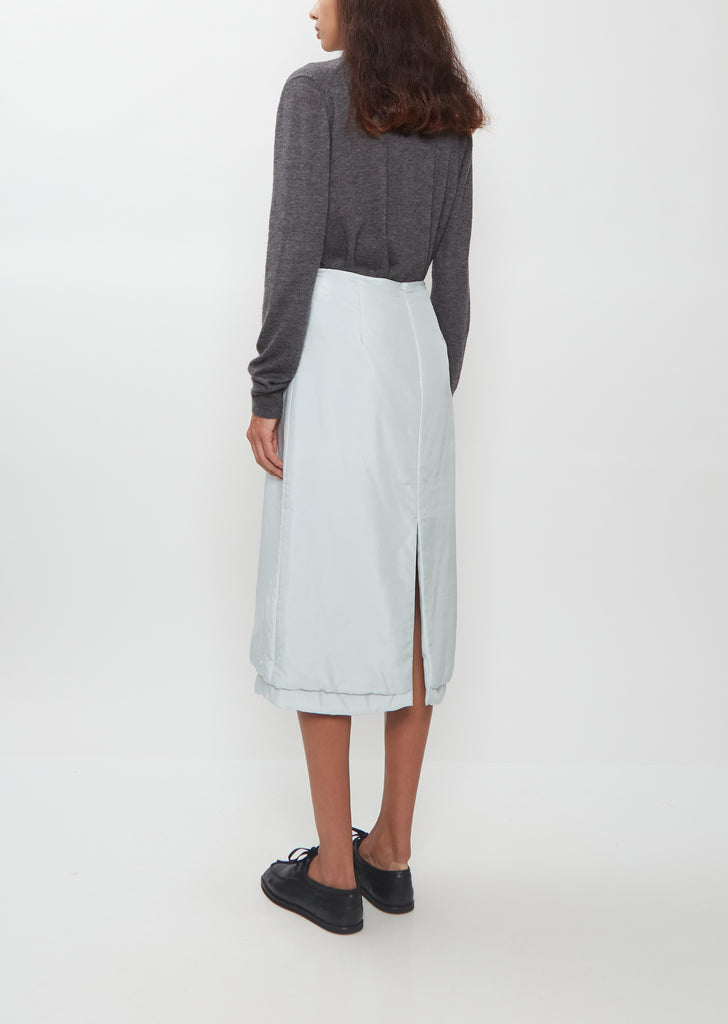 Light Silk Padded Skirt