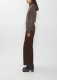 Buttoned Wool Cardigan