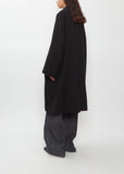 Dolman Silk Balmacaan Coat