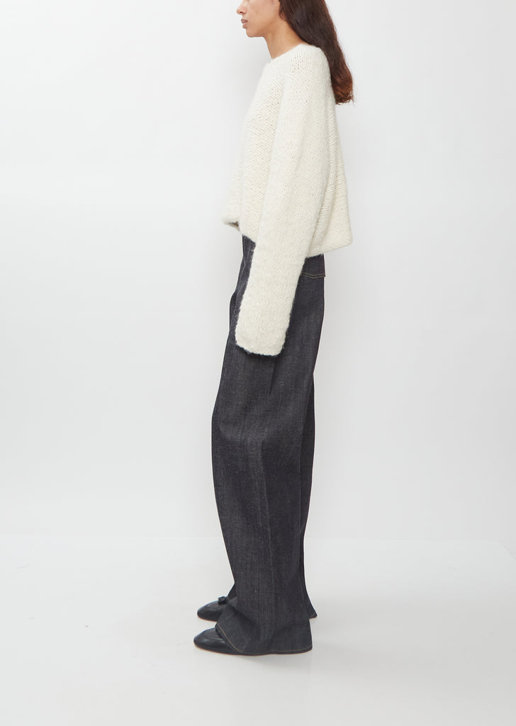 Super Baby Alpaca Hand Knitted Sweater