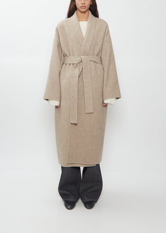 Double-Faced Cashmere Selvedge Coat