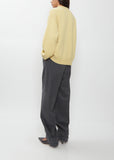 Rose Cashmere Sweater — Warm Yellow