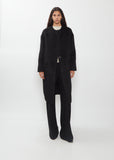 Orson Oval Shaped Alpaca Wool Coat