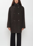 Olmo High-Neck Wool Cashmere Coat