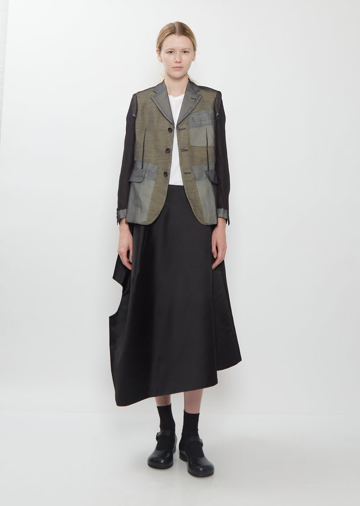 Georgette Patchwork Blazer