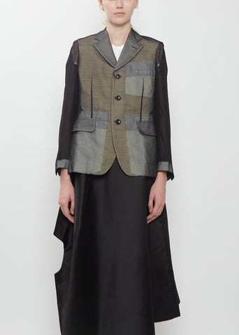 Georgette Patchwork Blazer