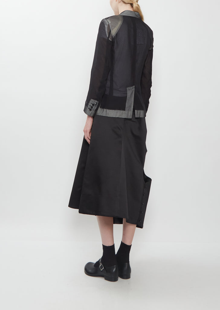 Georgette Patchwork Blazer