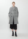 Wool Nylon Tweed Coat