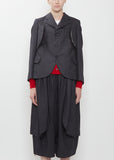 Wool Saxony Blazer
