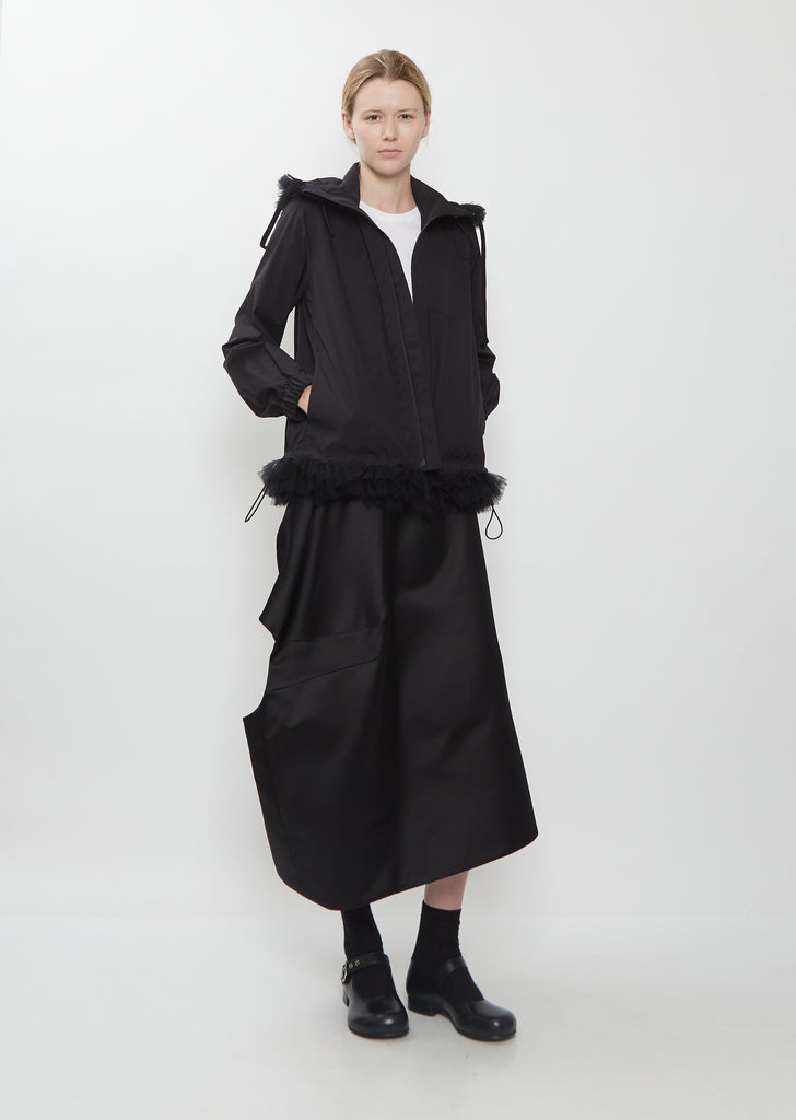 Typewriter Tulle Jacket
